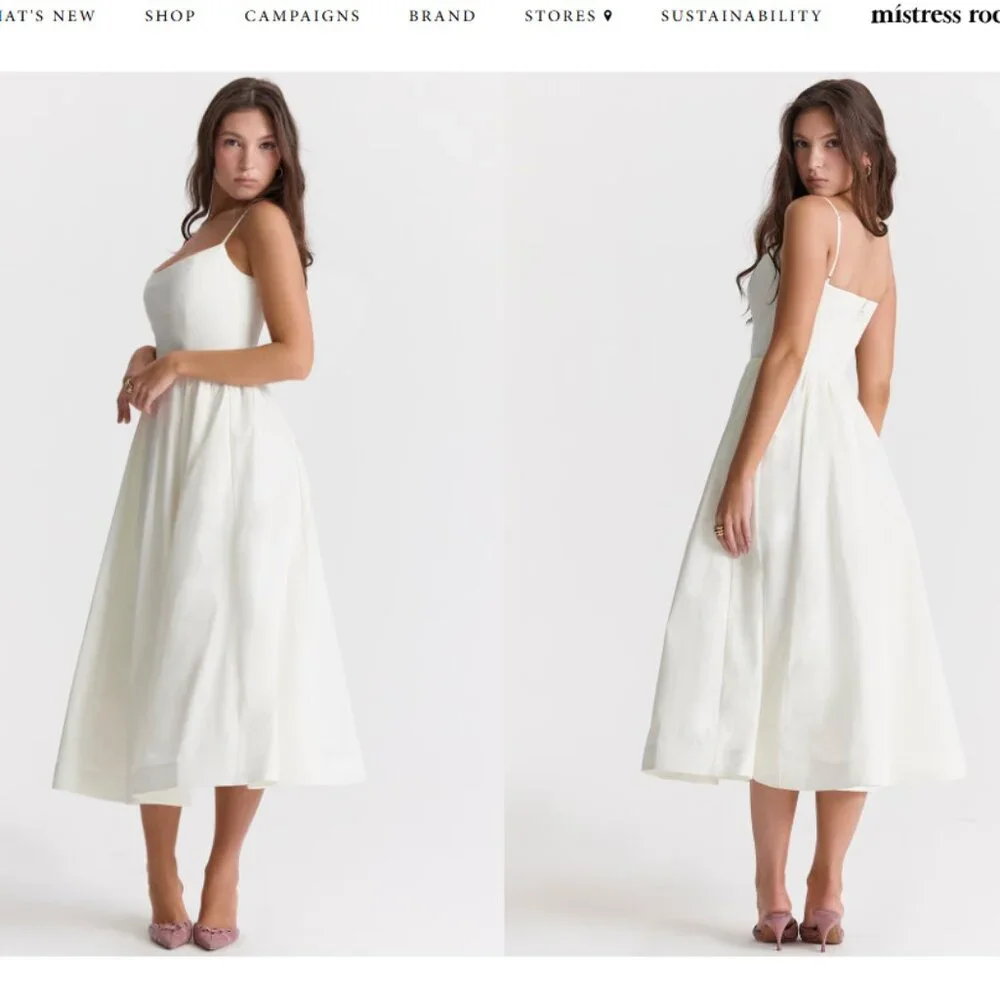 House of CB - Lolita Ivory Corset Dress - Picture 3 of 5